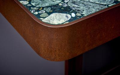 Felix Muhrhofer Handcrafted Felix Muhrhofer Terrazzo Bar Counter Admiral Hertha