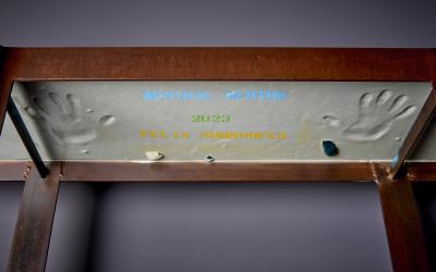 Felix Muhrhofer Handcrafted Felix Muhrhofer Terrazzo Bar Counter Admiral Hertha