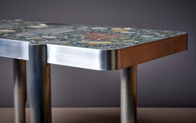 Felix Muhrhofer Handcrafted Terrazzo Coffee Table Deacon Federico 2 by Felix Muhrhofer