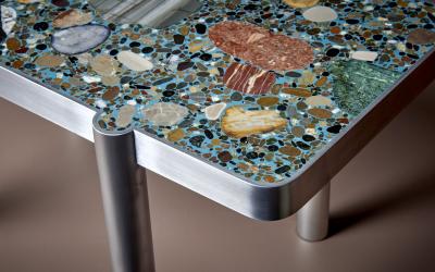 Felix Muhrhofer Handcrafted Terrazzo Coffee Table Deacon Federico 2 by Felix Muhrhofer