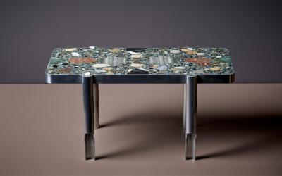 Felix Muhrhofer Handcrafted Terrazzo Coffee Table Deacon Federico 2 by Felix Muhrhofer