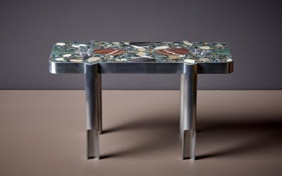Felix Muhrhofer Handcrafted Terrazzo Coffee Table Deacon Federico 3 by Felix Muhrhofer
