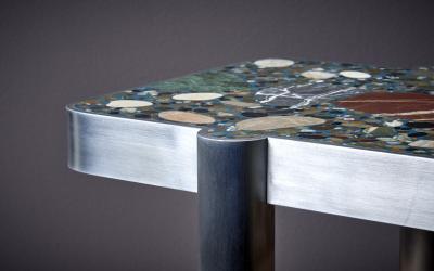 Felix Muhrhofer Handcrafted Terrazzo Coffee Table Deacon Federico 3 by Felix Muhrhofer
