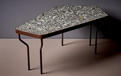 Felix Muhrhofer Handcrafted Terrazzo Coffee Table Mosaic Style Prince Beatrice Felix Muhrhofer