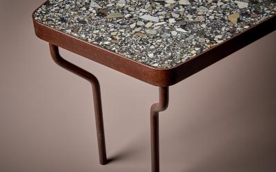 Felix Muhrhofer Handcrafted Terrazzo Coffee Table Mosaic Style Prince Beatrice Felix Muhrhofer