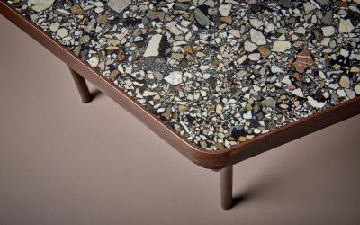 Felix Muhrhofer Handcrafted Terrazzo Coffee Table Mosaic Style Prince Beatrice Felix Muhrhofer