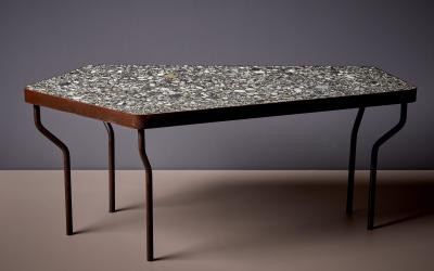 Felix Muhrhofer Handcrafted Terrazzo Coffee Table Mosaic Style Prince Beatrice Felix Muhrhofer