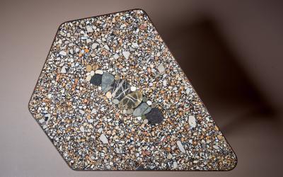 Felix Muhrhofer Handcrafted Terrazzo Coffee Table Prince Willi by Felix Muhrhofer