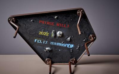 Felix Muhrhofer Handcrafted Terrazzo Coffee Table Prince Willi by Felix Muhrhofer