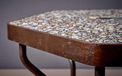 Felix Muhrhofer Handcrafted Terrazzo Coffee Table Prince Willi by Felix Muhrhofer