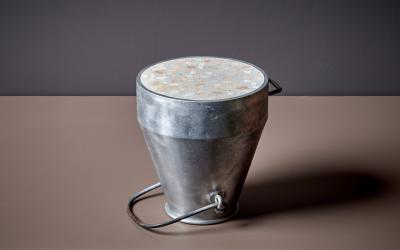 Felix Muhrhofer Handcrafted Terrazzo Side Table Special Agent Alma by Felix Muhrhofer