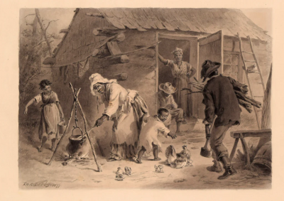 Felix Octavius Carr Darley FELIX OCTAVIUS CARR DARLEY 1822 1888 GENRE SCENE 