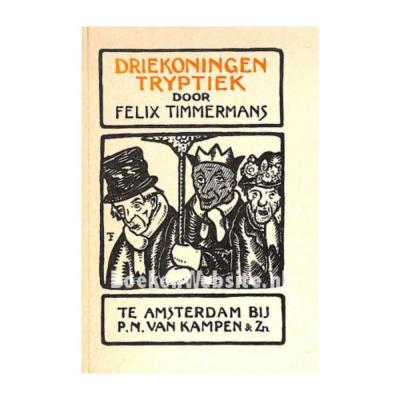 Felix Timmermans 3 Wise Men Flemish Folk Art Sculptures in Carved Wood 1970