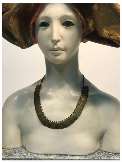 Female bust Art Nouveau Style by Ben Venny