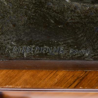 Ferdinand Barbedienne Antique French sculpture of the Two Fates by Barbedienne