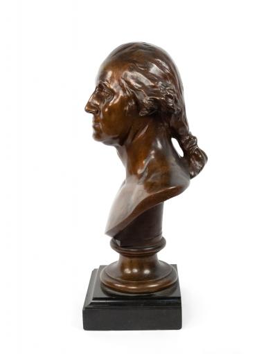 Ferdinand Barbedienne Barbedienne Bronze Washington Bust 1