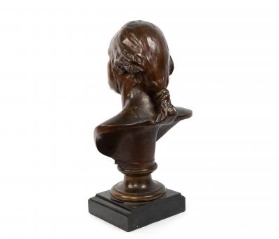 Ferdinand Barbedienne Barbedienne Bronze Washington Bust 1