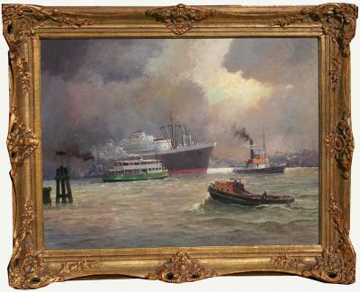 Ferdinand Kaufmann View of New York