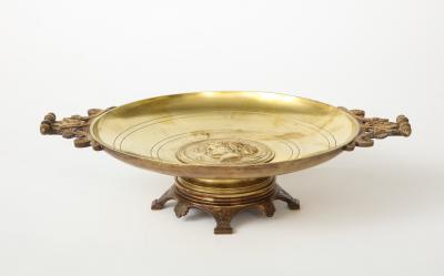 Ferdinand Levillain cup in bronze late 19th century by F Levillain