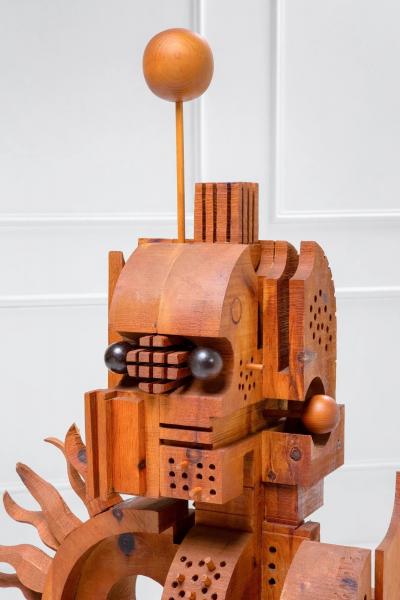Ferdinando Codognotto Wood Sculpture