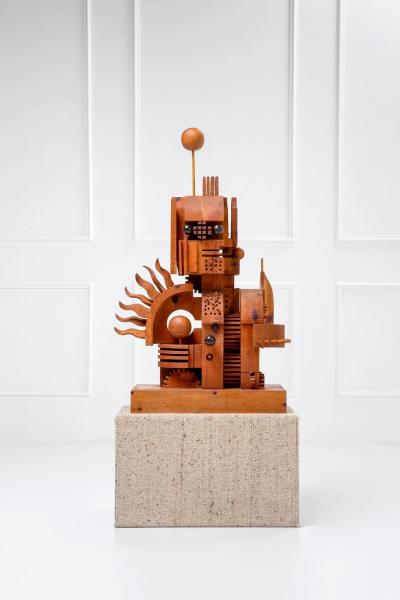 Ferdinando Codognotto Wood Sculpture