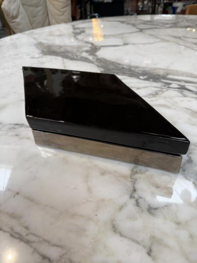 Ferdinando Loffredo Ferdinando Loffredo Black White Geometric Ceramic Catchall Dish