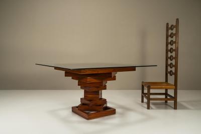 Ferdinando Meccani Dining Table Model Corinto by Ferdinando Meccani Italy 1978