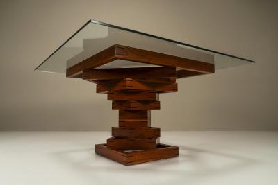 Ferdinando Meccani Dining Table Model Corinto by Ferdinando Meccani Italy 1978