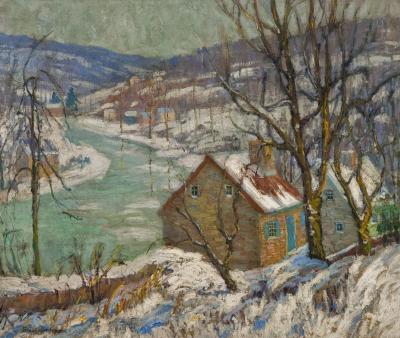 Fern Isabel Coppedge Winter on the Delaware