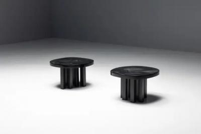 Fernand Dresse Side Tables by Fernand Dresse Belgium 1970s