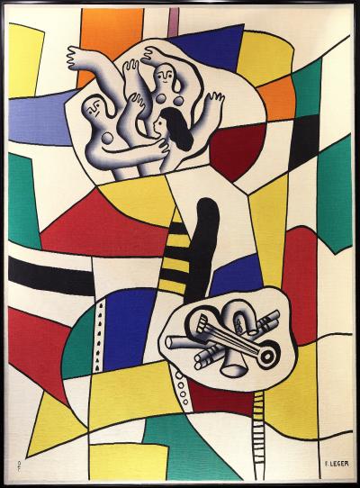 Fernand Leger Fernand L ger S o Paulo ca 1953 Wool Tapestry 104 x 77 in Edition of 6