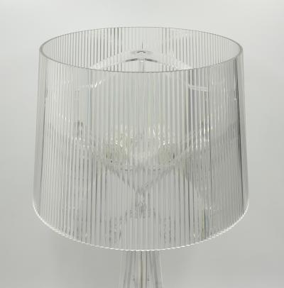 Ferruccio Laviani Ferruccio Laviani Bourgie Crystal Table Lamp for Kartell Italy