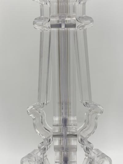 Ferruccio Laviani Ferruccio Laviani Bourgie Crystal Table Lamp for Kartell Italy