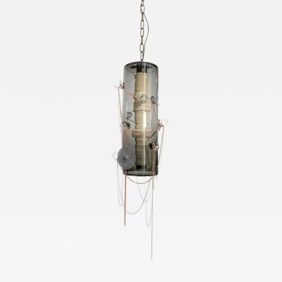 Feyza Kemahlioglu Glowing Sentiments 3 Gray Cylinder 2024