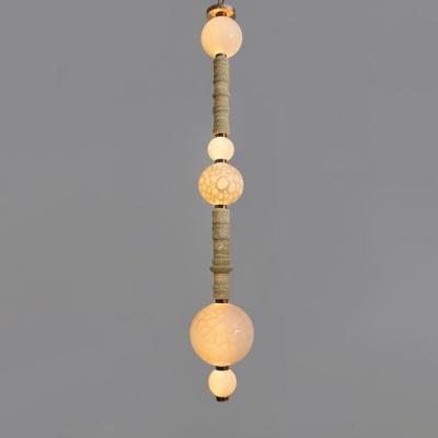 Feyza Kemahlioglu Glowing Sentiments 3 Pink Web Pillar 2024