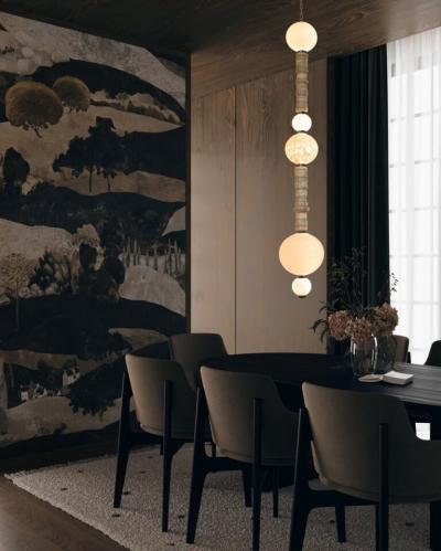 Feyza Kemahlioglu Glowing Sentiments 3 Pink Web Pillar 2024