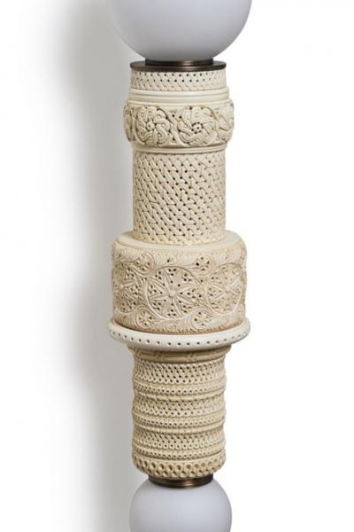 Feyza Kemahlioglu Pillars of Meerschaum Sconces 2022