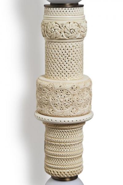 Feyza Kemahlioglu Pillars of Meerschaum Sconces 2022