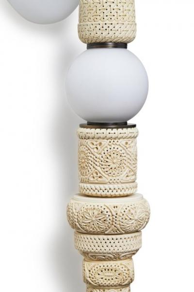 Feyza Kemahlioglu Pillars of Meerschaum Sconces 2022