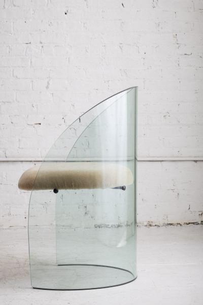 Fiam Sculptural Glass Chair by Fiam Italia