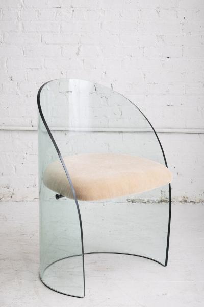 Fiam Sculptural Glass Chair by Fiam Italia