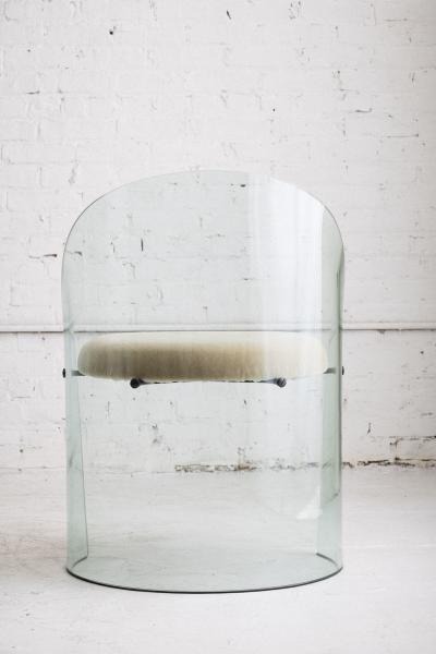Fiam Sculptural Glass Chair by Fiam Italia