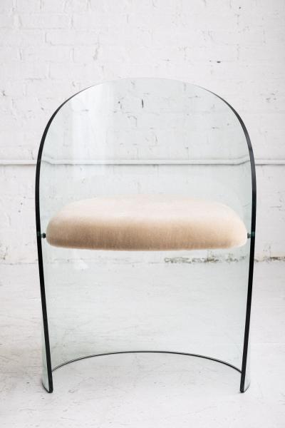 Fiam Sculptural Glass Chair by Fiam Italia