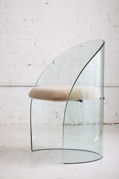 Fiam Sculptural Glass Chair by Fiam Italia