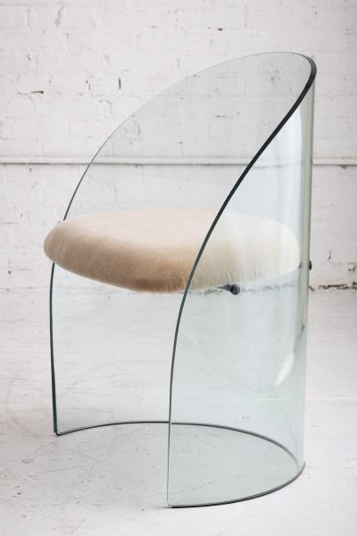 Fiam Sculptural Glass Chair by Fiam Italia