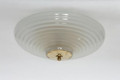 Fidenza Vetraria Flush mount light by Fidenza Vetraria attributed
