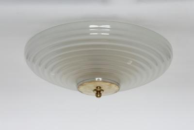 Fidenza Vetraria Flush mount light by Fidenza Vetraria attributed