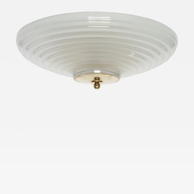 Fidenza Vetraria Flush mount light by Fidenza Vetraria attributed