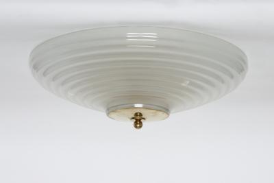 Fidenza Vetraria Murano glass ceiling light by Fidenza Vetraria Italy circa1960s