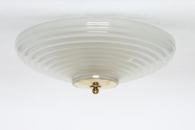 Fidenza Vetraria Murano glass ceiling light by Fidenza Vetraria Italy circa1960s
